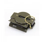 Hassas Lensatic Pusula Amerikan Tarzı Açık Kamp Yürüyüş Survival İçin - 2