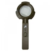 7 Led Aydınlatma Fener Pusula 4X Büyütme Okuma Büyüteç Th-600557 - 4