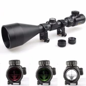 3-9X56Eg Yüksek Kaliteli Çıft Işık Kırmızı Yeşil Kaynaklı Avcılık Süfer Tfek Dürbün B - 1