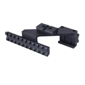 Tabanca Kapsamı Ray Montajı 22mm Picatinny Üst Alt Ray - 4