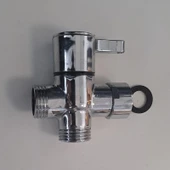 FLAT DUŞ YÖNLENDİRİCİSİ REKORLU 1/2-1/2-1/2 ( ERKEK-ERKEK-DİŞİ) thumbnail 2