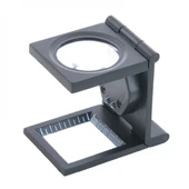 25x25 Mm Full Çelik Kaplı Katlamalı Büyüteç TH-9005B - 1