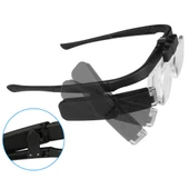 Şarjlı Gözlük Tip Büyüteç Mercek Lup Lensleriyle Taşıma Çantalı 11642Dc - 3