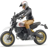 Bruder Ducati Scrambler Desert Motorsiklet ve Sürücü 63051 Lisanslı - 1