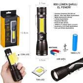 Uzun Menzilli EL Feneri Mıknatıslı Watton Wt-602 - 1