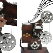 Film Makinesi Görünümlü Müzik Kutusu - 2