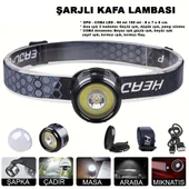 7 MOD ŞARJLI KAFA VE KAMP LAMBASI WATTON WT-618 - 1