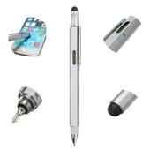 Cetvelli Tornavidali Su Terazili İlginç Dokunmatik Mimar Kalem - 1