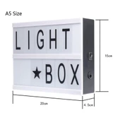 A5 Led Işıklı Yazı Panosu Lightbox thumbnail 3