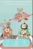 Bebek Uyku Arkadaşı Yatıştırma Havlusu - Sarı Koala - 7