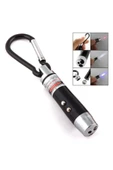 El Feneri Anahtarlık Işıklı Anahtarlık 3 Fonksyonlu Lazer Led Fener - 4