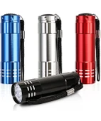 9 LEDLİ PİLLİ EL FENERİ thumbnail 1