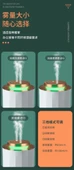 2.2L Çift Püskürtmeli Hava Nemlendirici - Beyaz - Yüksek/Düşük/Orta Nem - 3