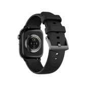 Bluetooth Çağrılı Akıllı Saat - Siyah Kasa, Beyaz Silikon Kordon - 4