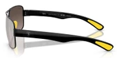 Ray-Ban RB3763M F1205J 64 Ferrari Polarize Unisex Güneş Gözlüğü - 4