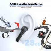 MPOW X3 ANC IPX8 Bluetooth Kulaklık MPBH432AB - 1