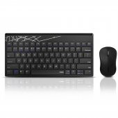 RAPOO 8000M 1300DPI Çok Modlu Türkçe Klavye ile Optik Mouse Set Siyah 19106 - 4