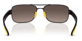 Ray-Ban RB3763M F1205J 64 Ferrari Polarize Unisex Güneş Gözlüğü - 2