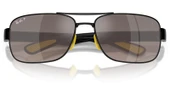 Ray-Ban RB3763M F1205J 64 Ferrari Polarize Unisex Güneş Gözlüğü - 5