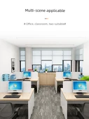 Ses Geçirmez Ofis Masa Bölme Paneli - 9mm Kalınlıkta Beyaz 50x40 - 4