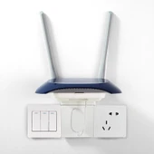 Router Duvar Montaj Braketi - Kapaklı Geniş Duvar Montajı - 3