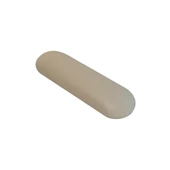 Leke Tutmaz Deri Nail Art El Yastığı ve Minder Seti - Gri Oval - 6