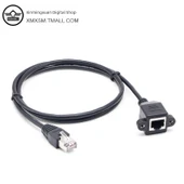 Cat5e RJ45 Ağ Uzatma Kablosu - 0.6m RJ45 Düz Başlık - 1