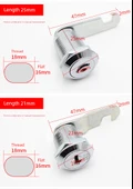 Kilit - Tek Açık Merkez 16mm Silindir [2 Anahtar] - 11