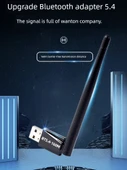 Bluetooth 5.4 USB Adaptör - 160m - Dahili Antenli - 2