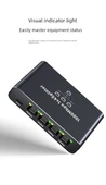 Gigabit Ethernet Ağ Ayırıcı - 1'den 4 Porta + DC Güç - 10