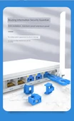 Kırmızı RJ45 Kilit - 10 Adet Kilit ve 1 Anahtar - 11