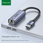 USB - Ethernet Adaptörü - 100Mbps Örgülü - 2