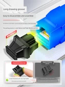 RJ45 Port Toz Tıkacı - Günışığı Turuncusu - 50 Adet - 3