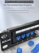 Kırmızı RJ45 Kilit - 10 Adet Kilit ve 1 Anahtar - 4