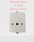 METOP Plastik Pako Şalter Kutusu 16-32A Arası Enversör - Kutup Değiştirici - 1