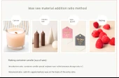 DIY Aromaterapi Mum Yapımı - Özel Kap Mumları için Soya Waxı 1000g - 9