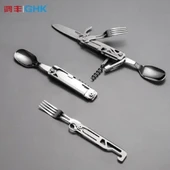 Kamp Çatal&Kaşık&Bıçak Tirbüşon Set - Grand Harvest - GHKS002 thumbnail 3
