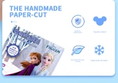 DIY Eğitici Kağıt Kesme Origami Seti - Çilek Ayı (120 Yaprak, 20 Origami, Makas) - 6