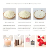 DIY Aromaterapi Mum Yapımı - Şekillendirme Soya Waxı 1000g + Beyaz Balmumu 1000g - 3