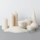 DIY Aromaterapi Mum Yapımı - Özel Kap Mumları için Soya Waxı 500g - 4