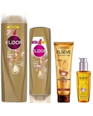 Elidor Superblend Serum Saç Dökülmelerine Karşı 4'Lü Saç Bakım Seti - 1