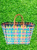 Plastik Örme Pazar Çantası BATTAL BOY thumbnail 2