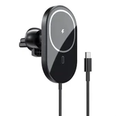 ® 15w Mıknatıslı Takılabilen Hızlı Şarj Tüm Cihaz Ve Araçlara Uyumlu Araç İçi Şarj Cihazı - 2
