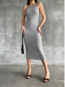 Halter elbise - 4