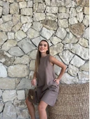 Çan kısa elbise - 4