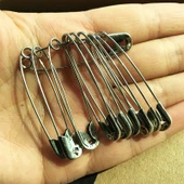 Büyük Boy Sabitleme Broş İğnesi - 50mm Güçlü İğne/5 Adet - 4