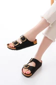 Siyah Günlük Birkenstock Kadın Terlik thumbnail 1
