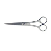 -1278 M-538 Metal Saplı Düz Saç Makası No: 6 İnç / 15,24 Cm - Paslanmaz Çelik - 1
