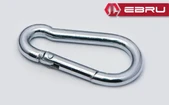 Yaylı Karabina, Çengel, Kanca 5mm - 50 Adet - 1