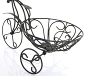 Ferforje Dekoratif Bisiklet Çiçeklik St00077 - 2